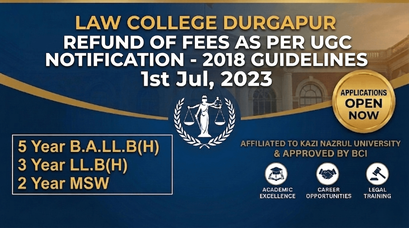 Law College Durgapur Image refund